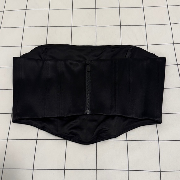 TEN BY BABATON BLAZE Black Corset Top - Picture 8 of 12